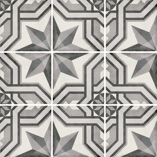 ART NOUVEAU Cinema Grey 20x20