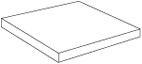 Ступень керамогран. угл. прав Marvel Stone Bardiglio Grey Scalino Ang. Dx (ATEG) 33x33 от Atlas Concorde (Италия)