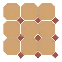 Topcer Мозаика (Field materials) Мозаика керамическая сетка 30х30 см (цвет 03 + цвет 20)