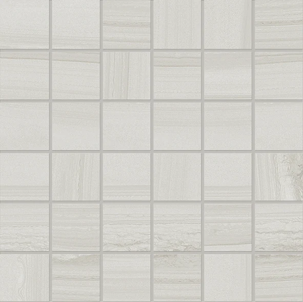 Provenza Varana Stone Mosaico 50 X 50 Vein Cut Light Grey Silktech 30x30 см