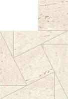 Мозаика Marvel Travertine White Mosaico Tessellation (AF9G) 22x26 от Atlas Concorde (Италия)