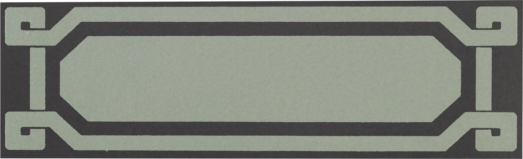 Grazia Old England · 6X20 LIST DEC.BLACK BATH
