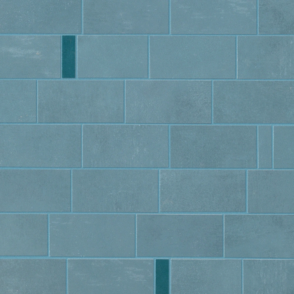 Керамическая плитка Boost Pro Powder Blue Minibrick Pro Ocean 29.7×33.3