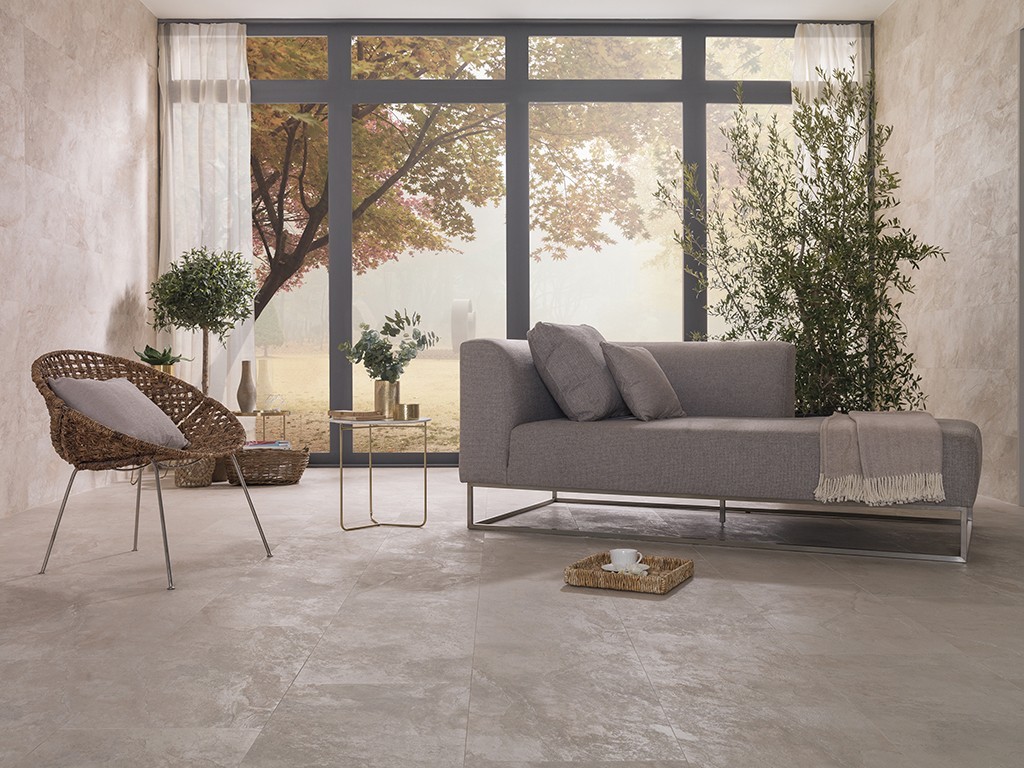 Настенная плитка Mirage-Image Cream (5 P/C) 33.3x100 от Porcelanosa (Испания)
