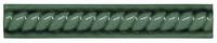 Бордюр TRENZA PB C/C VERDE OSCURO 2.5x15 от ADEX (Испания)