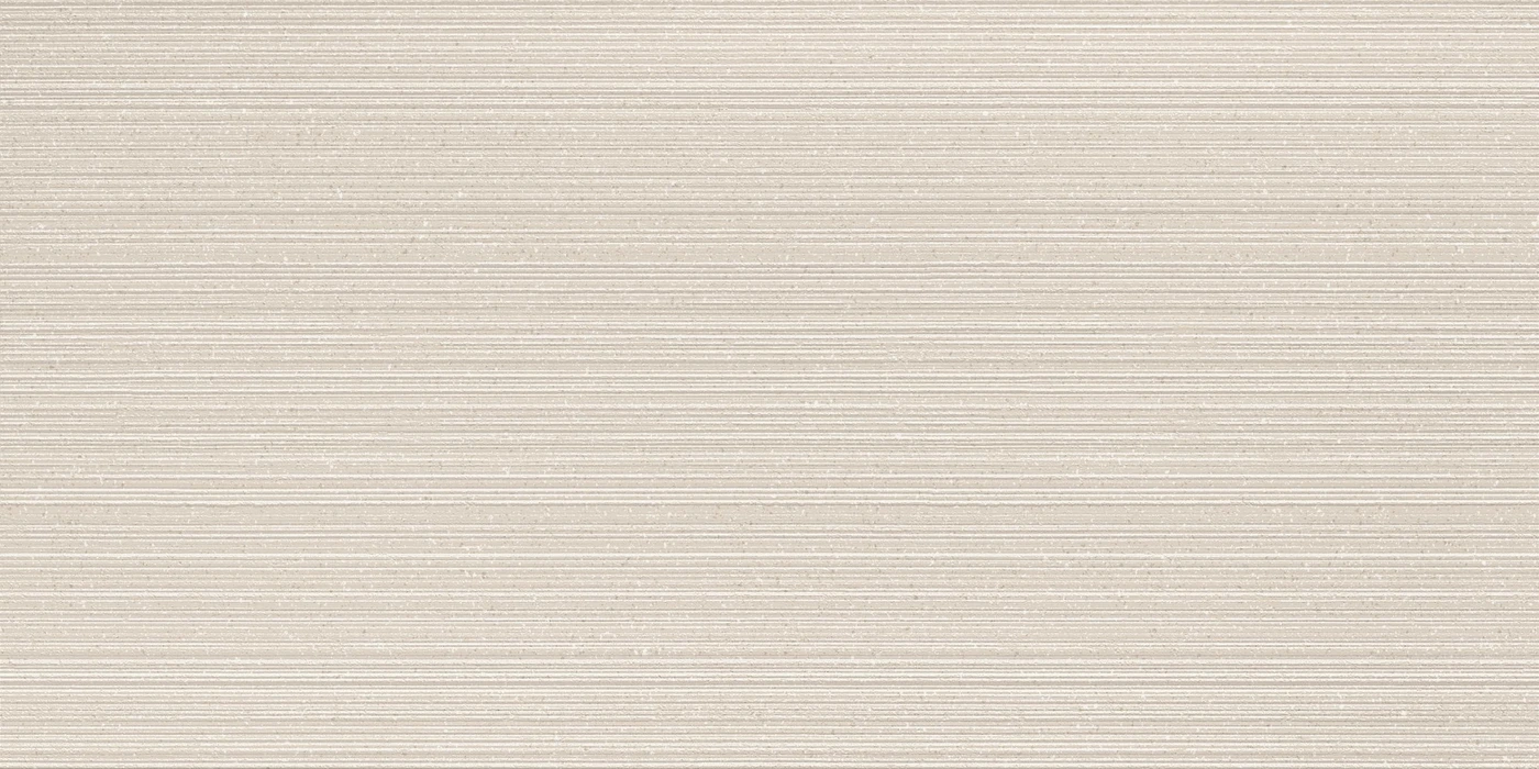 Керамическая плитка 3D Wall Carve Chisel Ivory Матовый 40×80
