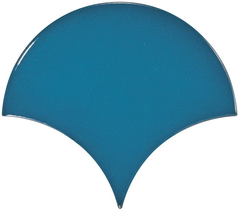 SCALE Electric Blue Fan 10.6x12