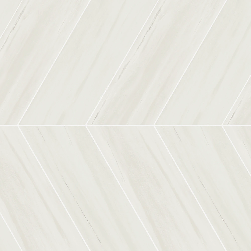 Керамогранит Marvel Stone Bianco Dolomite Chevron Lappato Лаппатированный 22.5×22.9