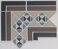 Угол керамический Corner PARIS Stand.(Tr.1/2 01, Tr.1/4 11+14+16, Strip 14+29) 19x26x17.3 от TopCer (Португалия)