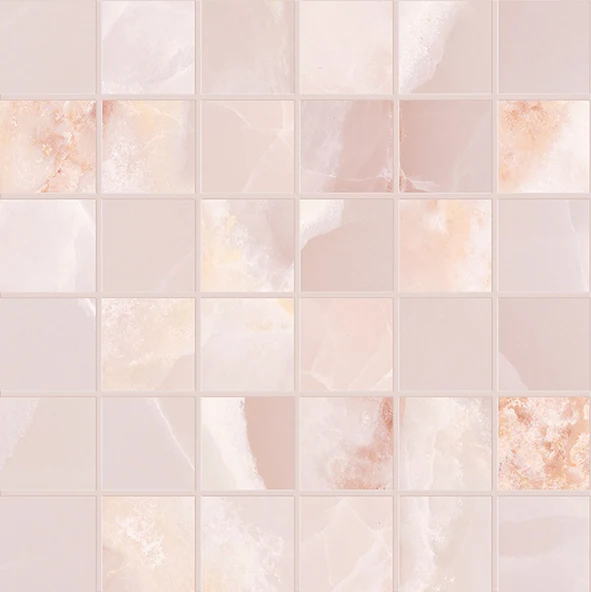 Emil Tele Di Marmo Onyx Mosaico 50 X 50 Onyx Pink Lappato 30x30 см