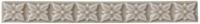 Бордюр STUDIO RELIEVE PONCIANA SILVER SANDS (ADST4021) 2.5x19.8 от ADEX (Испания)