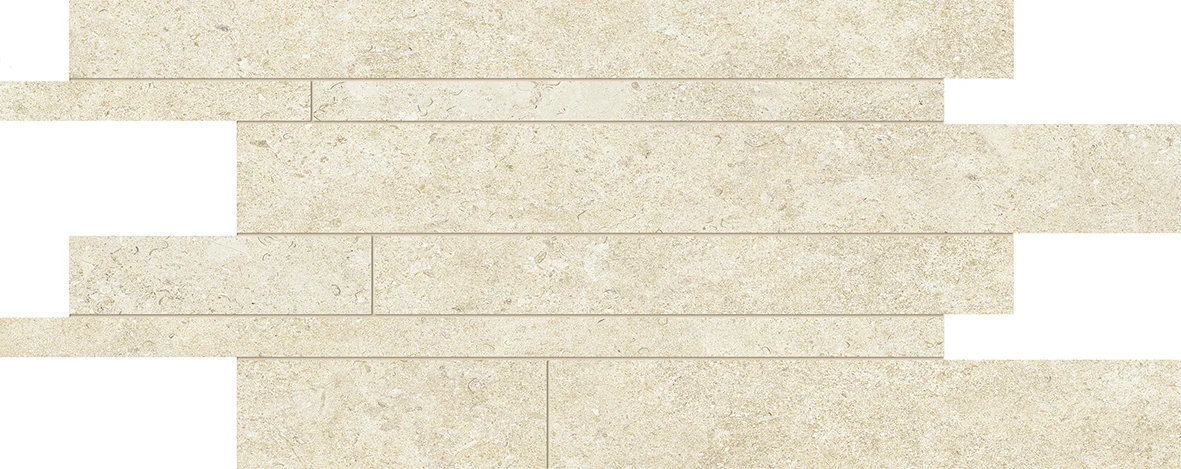 Emil Landscape Listelli Sfalsati Avorio Silktech 30x60 см