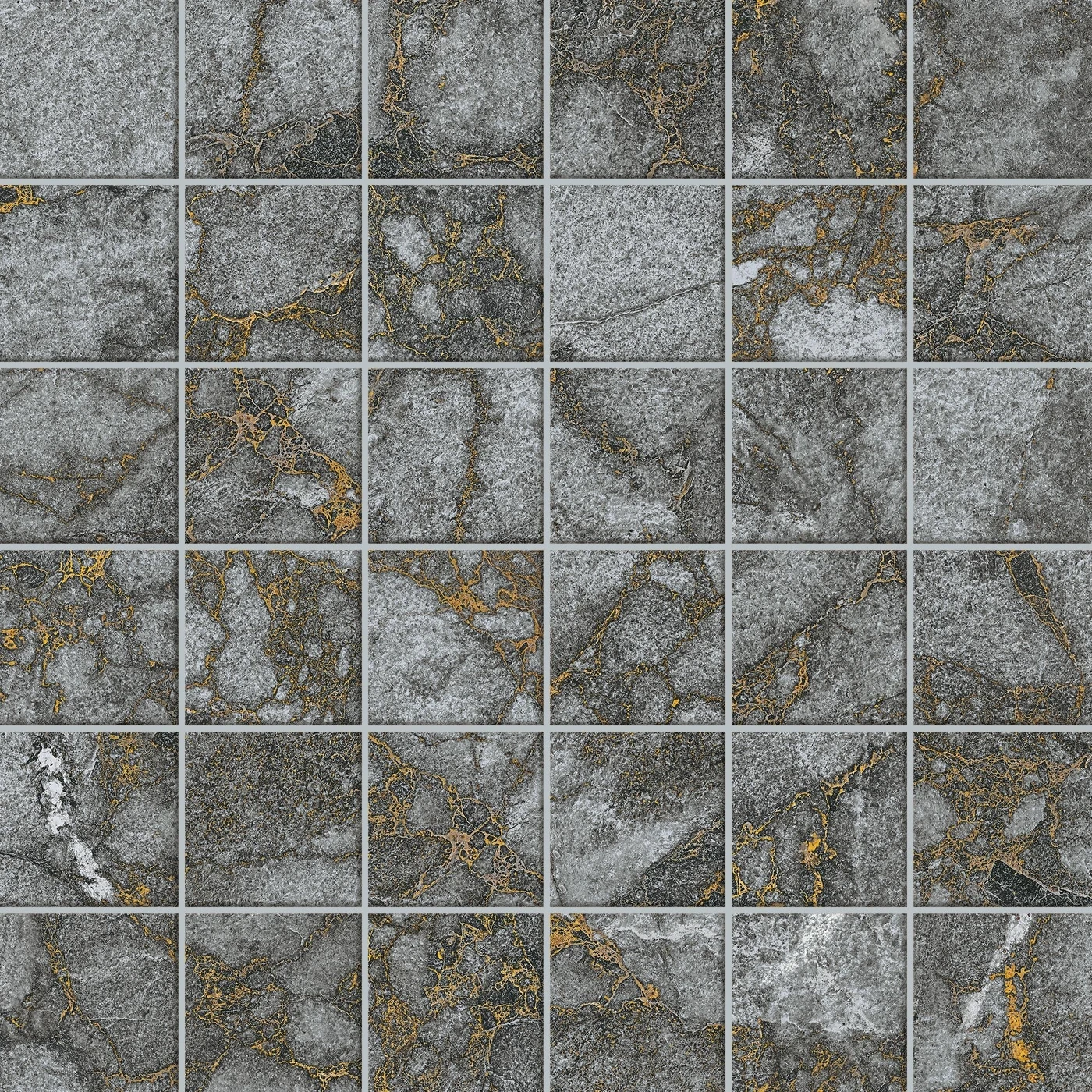Мозаика Forte dei Marmi Quark Ceppo Apuano Quartz Mosaic Лаппатированная 30×30