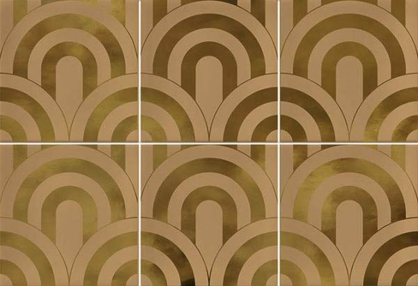 Настенная плитка Takada Caramelo Oro 23x33.5 от Vives Ceramica (Испания)