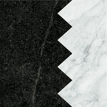 Керамогранит Dandy Comb Black_White 18.6x18.6