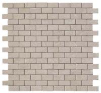 Мозаика керамогранит Marvel Stone Clauzetto White Mosaico Burattato (AS4N) 29.8x29.8 от Atlas Concorde (Италия)
