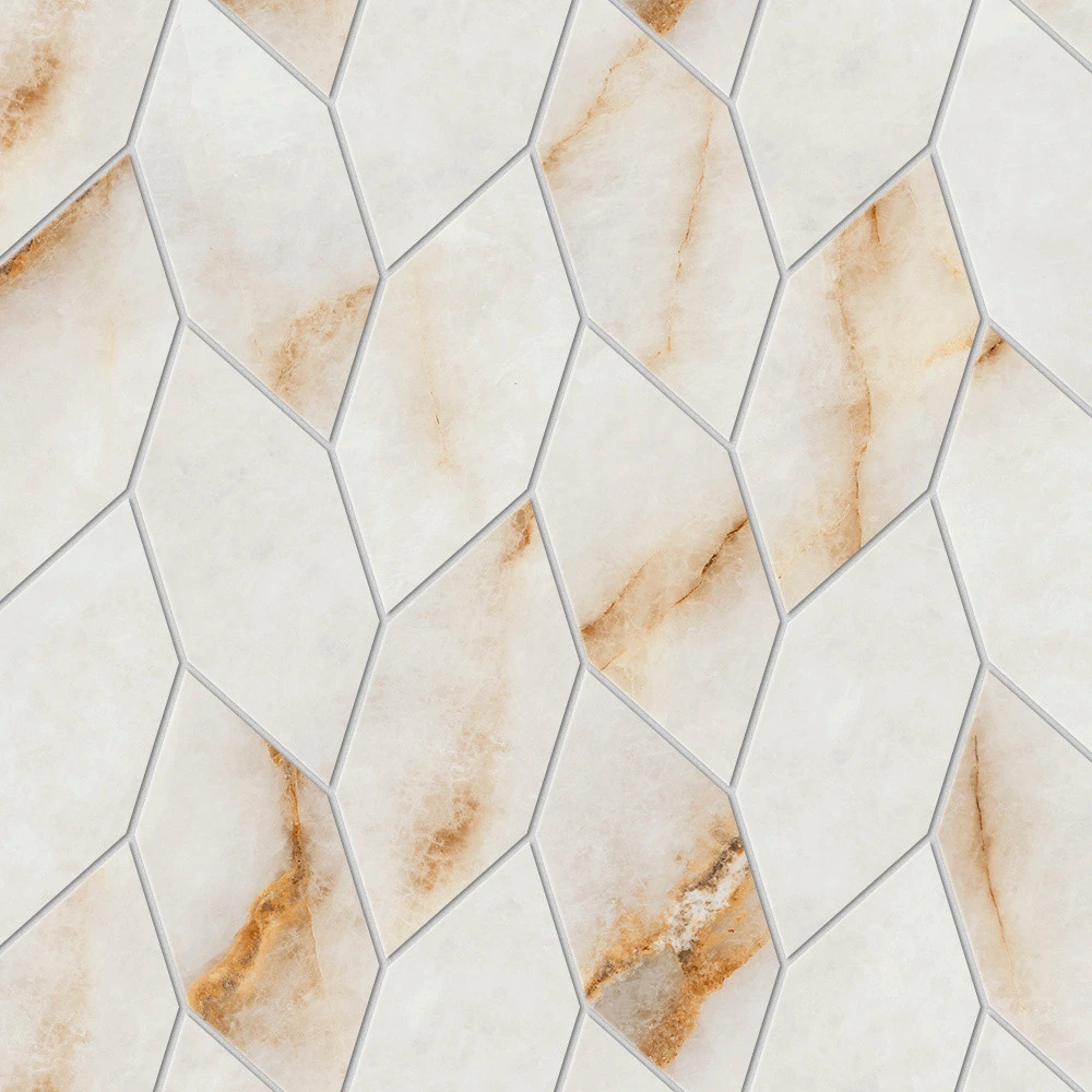 Мозаика Marvel Diva Ice Crystal Mosaico Twist Lappato 27.6×35