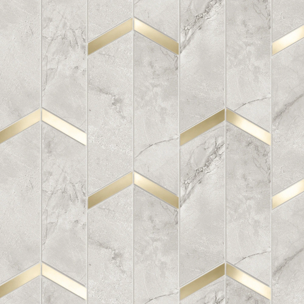 Мозаика Marvel X Grey Cloud Mosaico Chevron Lappato 46.3×19.2