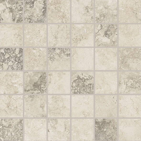 Provenza Unique Travertine Mosaico 50 X 50 Ancient Cream Naturale 30x30 см