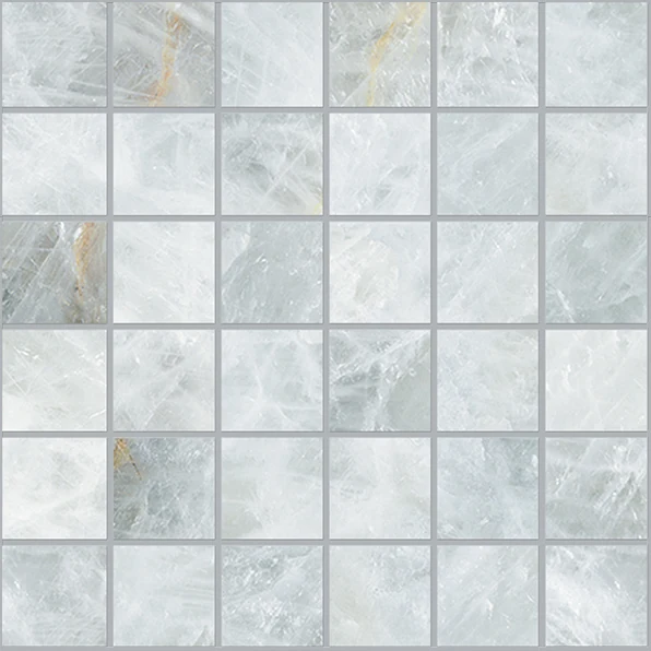 Emil Tele Di Marmo Precious Mosaico 50 X 50 Crystal Azure Lappato 30x30 см