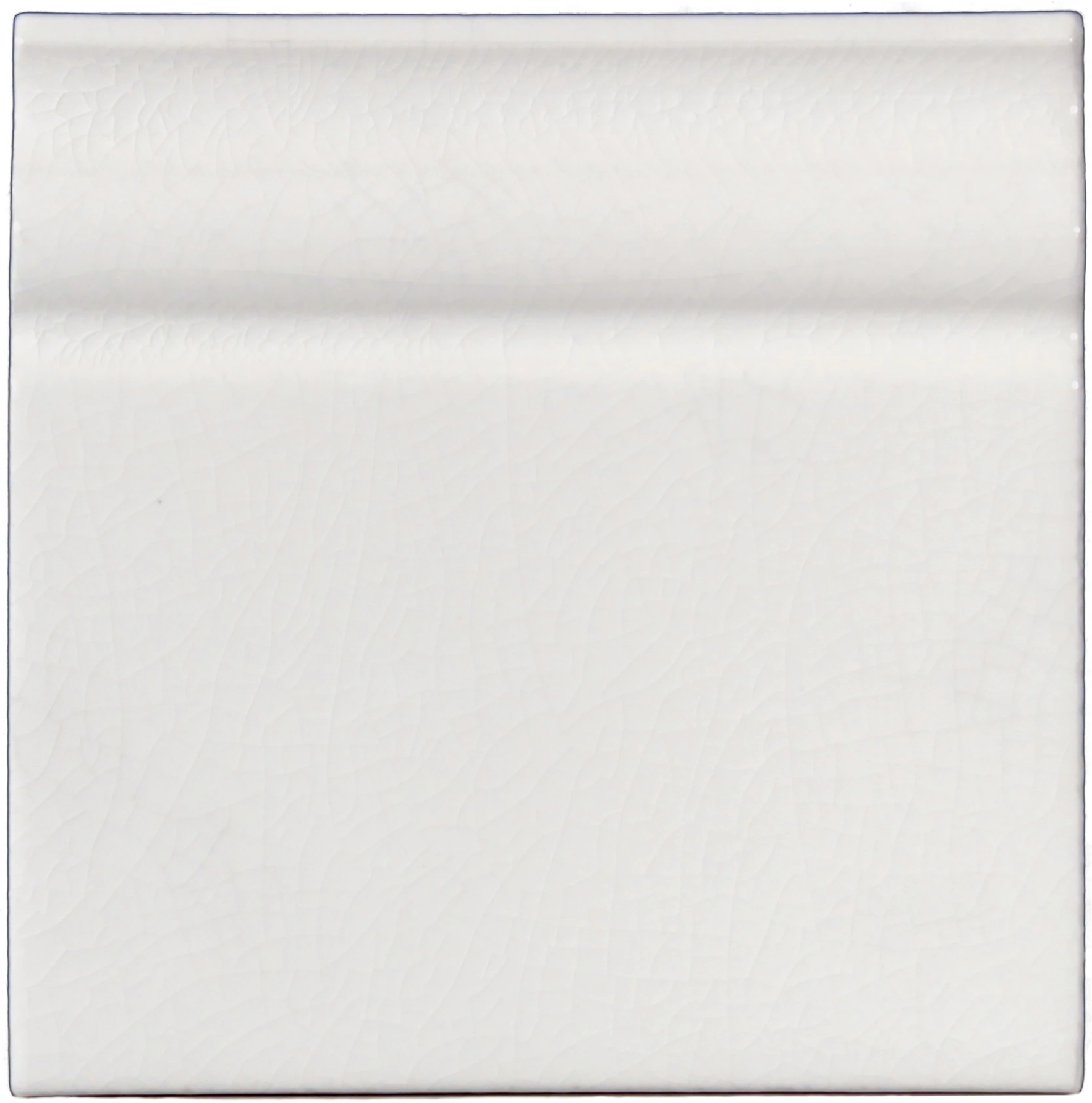 Grazia Essenze · 13X13 ZOCCOLO ESSENZE BIANCO CRAQUELE