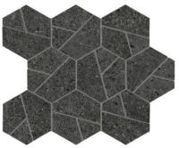 Мозаика Boost Stone Tarmac Mosaico Hex (A7C2) 25x28.5 от Atlas Concorde (Италия)