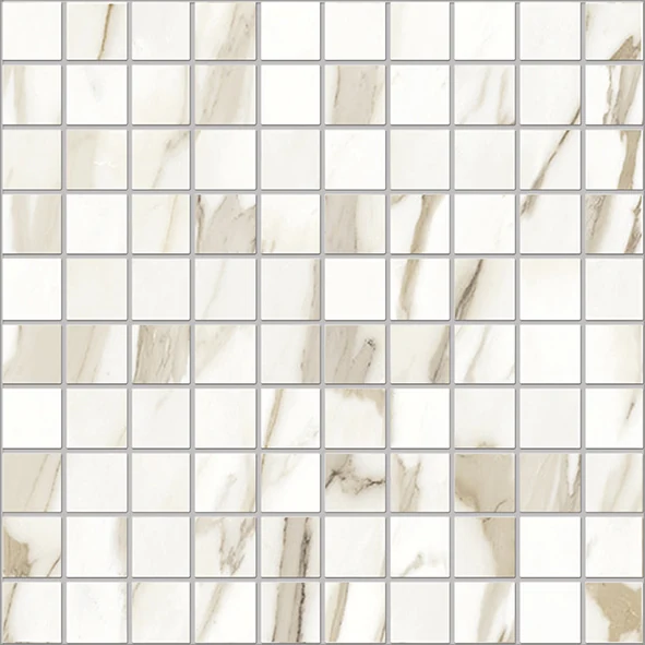 Emil Tele Di Marmo Reloaded Mosaico 30 X 30 Calacatta Gold Canova Naturale 30x30 см