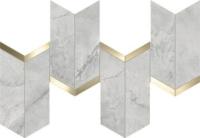 Мозаика Marvel X Grey Cloud  Mosaico Chevron Lappato (AF8Z) 19.2x46.3 от Atlas Concorde (Италия)