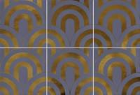Настенная плитка Takada Indigo Oro 23x33.5 от Vives Ceramica (Испания)