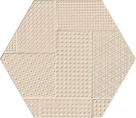Emil Sixty Esagona Timbro Sabbia Silktech 21x18,2 см