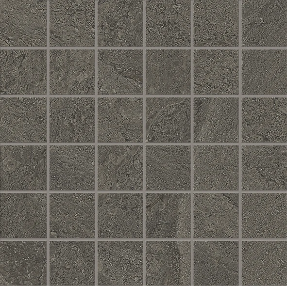 Provenza Pietra Di Orosei Mosaico 50 X 50 Grigio Basalto Silktech 30x30 см