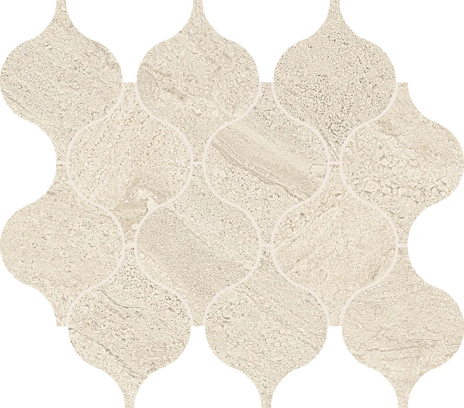 Provenza Pietra Di Orosei Mosaico Provenzale Evo Corda Silktech 29,2x33,2 см