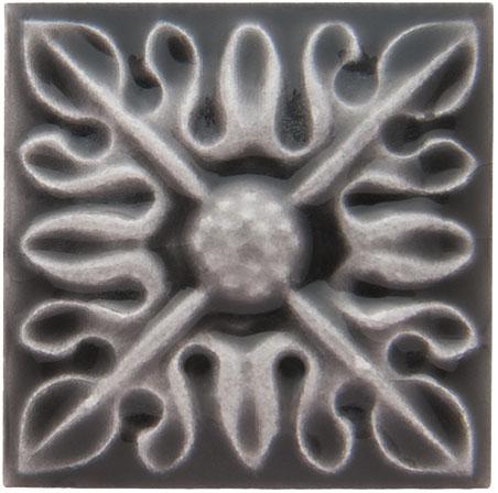 Декор STUDIO ВСТАВКА RELIEVE FLOR № 2 VOLCANICO (ADST4065) 3x3 от ADEX (Испания)