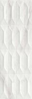Настенная плитка Marbleplay White Struttura Gem 3D Rett. (M4PC) 30x90 от Marazzi Italy (Италия)