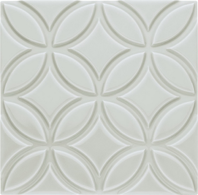 Декор NERI RELIEVE BOTANICAL SILVER MIST (ADNE4136) 15x15 от ADEX (Испания)