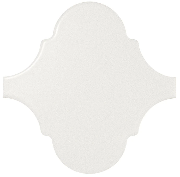 SCALE White Matt Alhambra 12x12