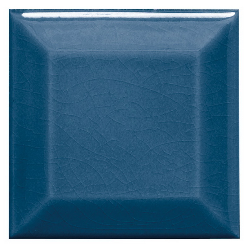 Настенная плитка MODERNISTA BISELADO PB C/C AZUL OSCURO (ADMO2029) 7.5x7.5 от ADEX (Испания)