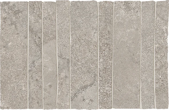 Ergon Portland Stone Mosaico Wallcut Cross Cut Lead Naturale 19,4x29,4 см