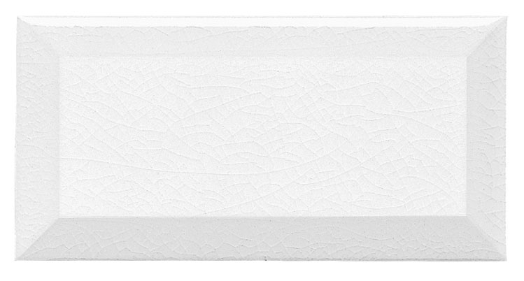 Настенная плитка MODERNISTA BISELADO PB C/C BLANCO (ADMO2008) 7.5x15 от ADEX (Испания)