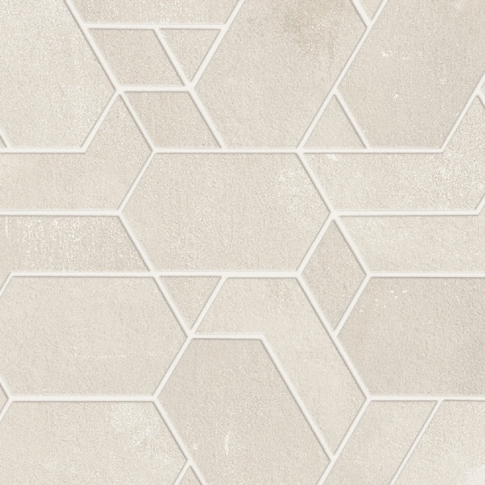 Мозаика Boost White Mosaico Shapes 31×33.5