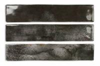 Настенная плитка ENAMEL CHARCOAL (123144) 5x25 от DNA Tiles (Испания)