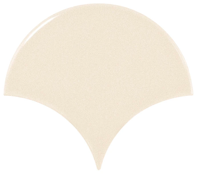 SCALE Cream Fan 10.6x12