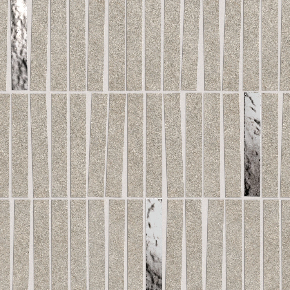 Мозаика Boost Mineral Pearl Mosaico Domino Lux 35×29.2