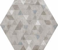 Керамогранит URBAN HEXAGON FOREST SILVER 25.4x29.2 Equipe Ceramicas