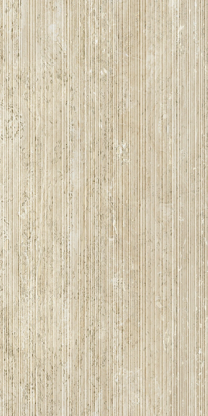 I Travertini Beige Vein Cut Ribbed
