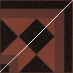 Cantonera Basildon Terra 15,8x15,8