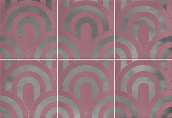 Настенная плитка Takada Marsala Plata 23x33.5 от Vives Ceramica (Испания)
