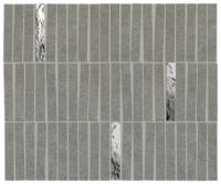 Мозаика Boost Mineral Smoke Mosaico Domino Lux (AIHJ) 35x29.2 от Atlas Concorde (Италия)