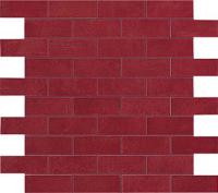 Мозаика Boost Red Minibrick (9BMQ) 30.5x30.5 от Atlas Concorde (Италия)