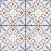 Напольная плитка  HYDRAULIC GRACE MIX (HYD_GRC_MX) 45x45 от Kerlife Ceramicas (Испания)